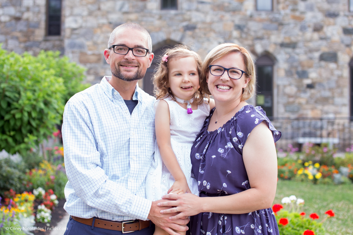 Family sharing story of rare disease for awareness